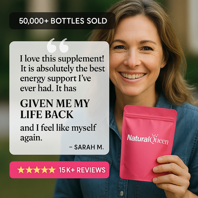 Natural Queen – Naturally Restores Hormones And Balances Energy Levels Through The Day.
