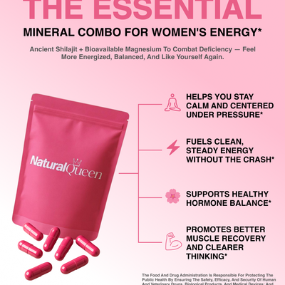 Natural Queen – Naturally Restores Hormones And Balances Energy Levels Through The Day.