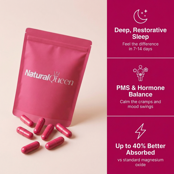 Natural Queen — Shilajit + Magnesium Glycinate for Women